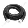 ELFLEX 32mm black vacuum hose 2m + 2 click sets