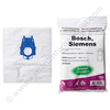 BOSCH/SIEMENS type P microfiber dustbags (VAR.1000939)