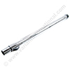 Telescopic tube 32mm chrome with nylon ring - length up to 2 x 50cm